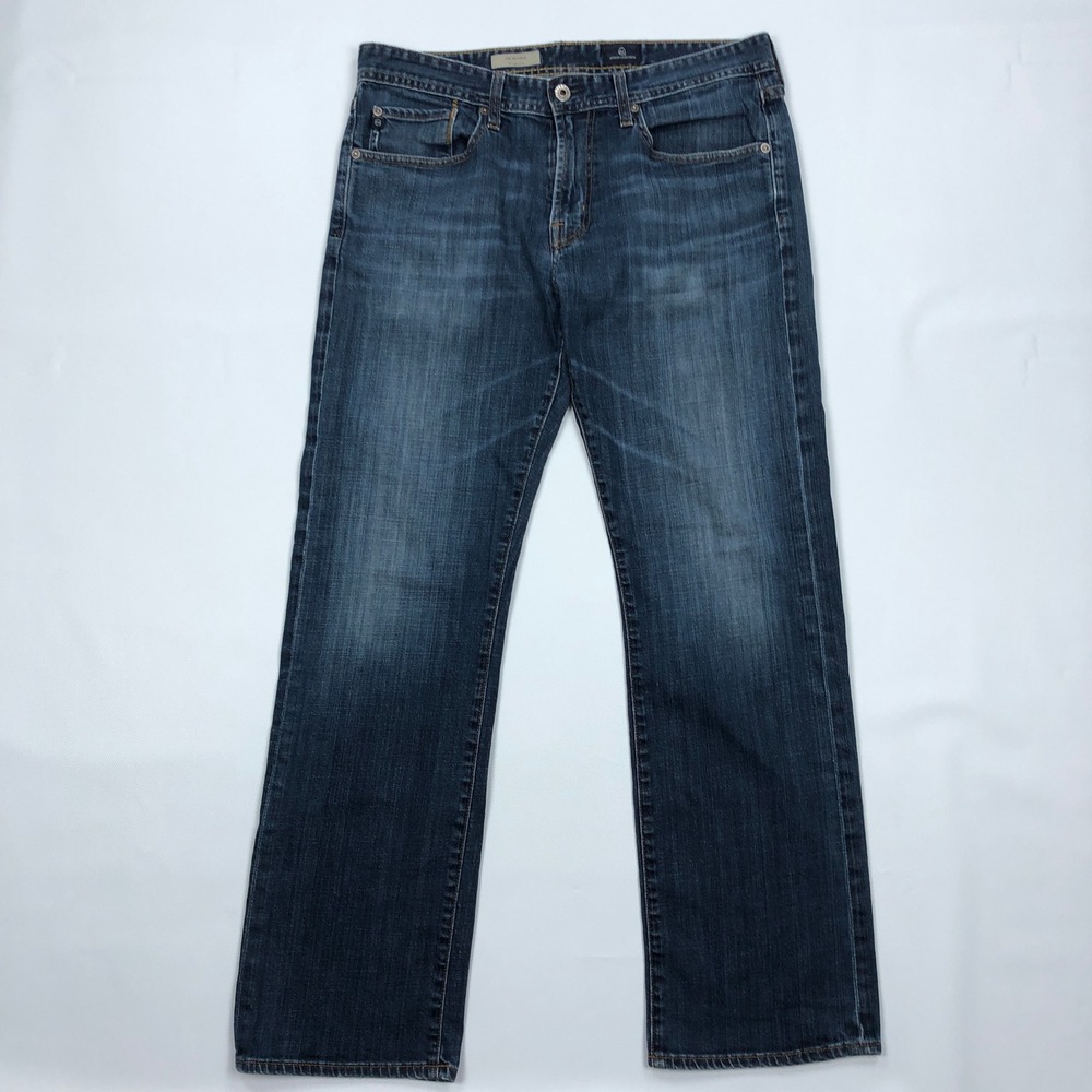AG Adriano Goldschmied The Protege Straight Leg Jeans Dark Wash Mens 34x32
